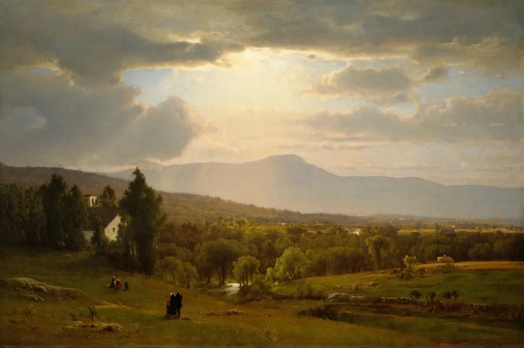 Catskill Mountains, by George Inness, oil, 1870