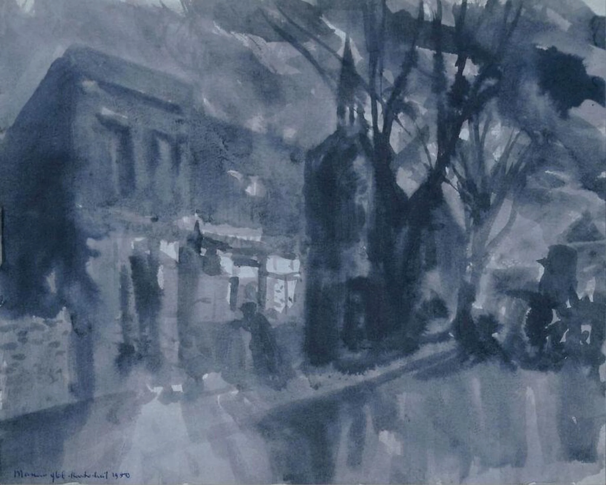 Albion Square, detail