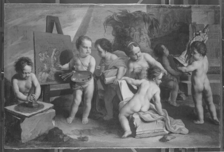 Allegorische Darstellung, detail