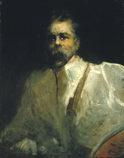 Selbstporträt Aleix Clapés, detail