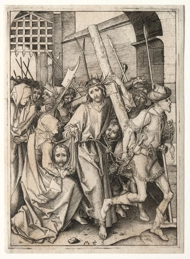 The Passion: Christ Bearing the Cross, detail