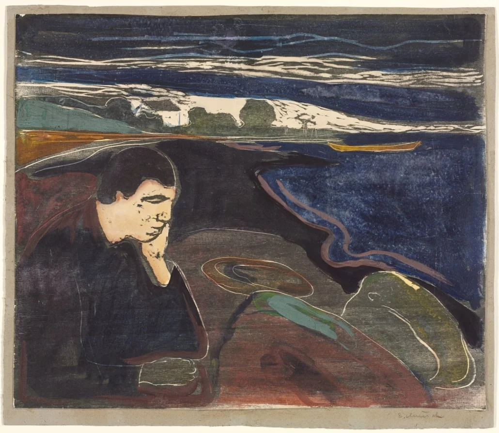 Evening, Melancholy I, detail