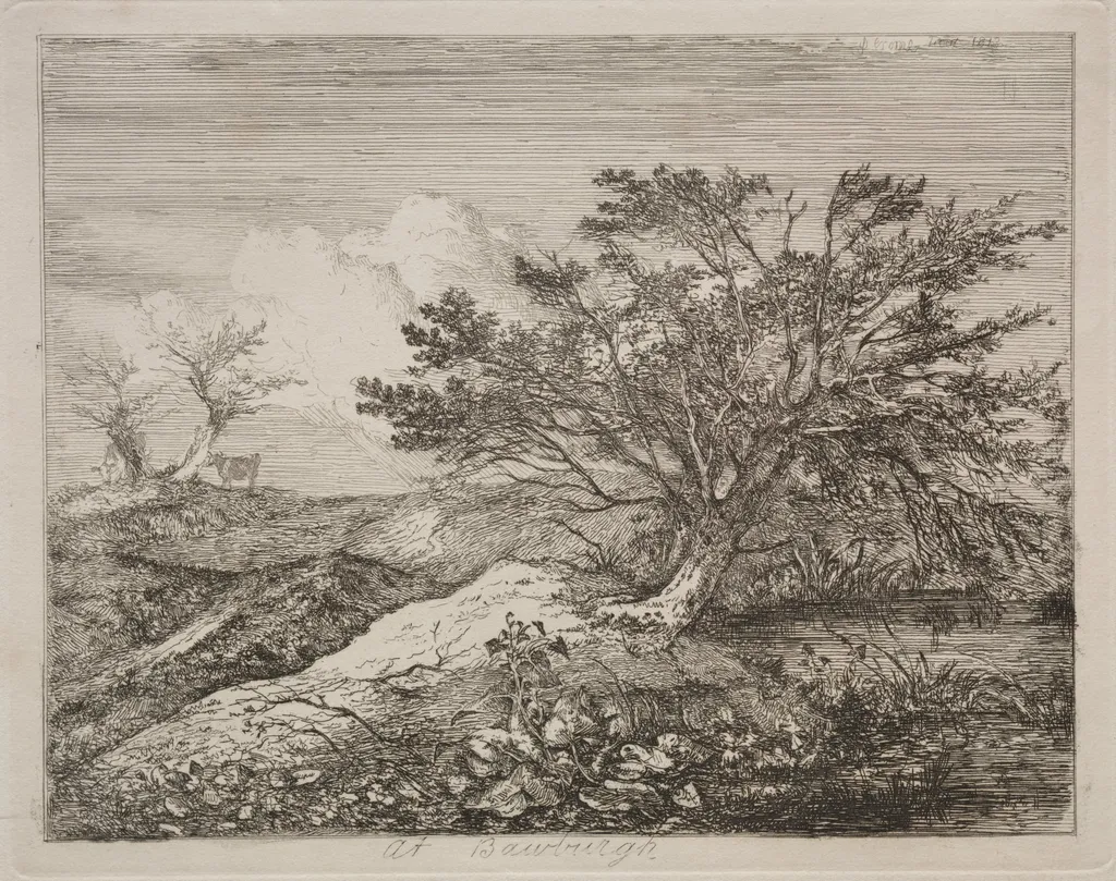 At Bawburgh, by John Crome, 1813
