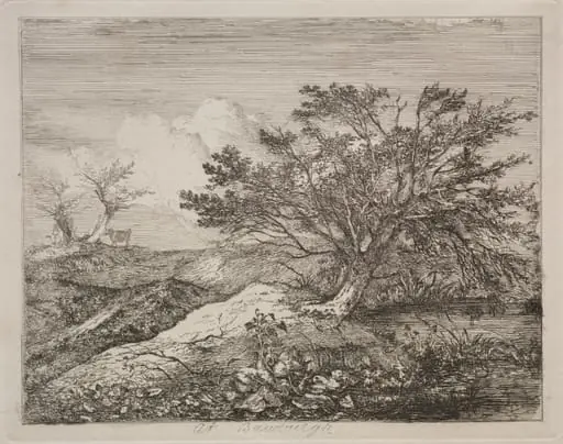 At Bawburgh, by John Crome, 1813
