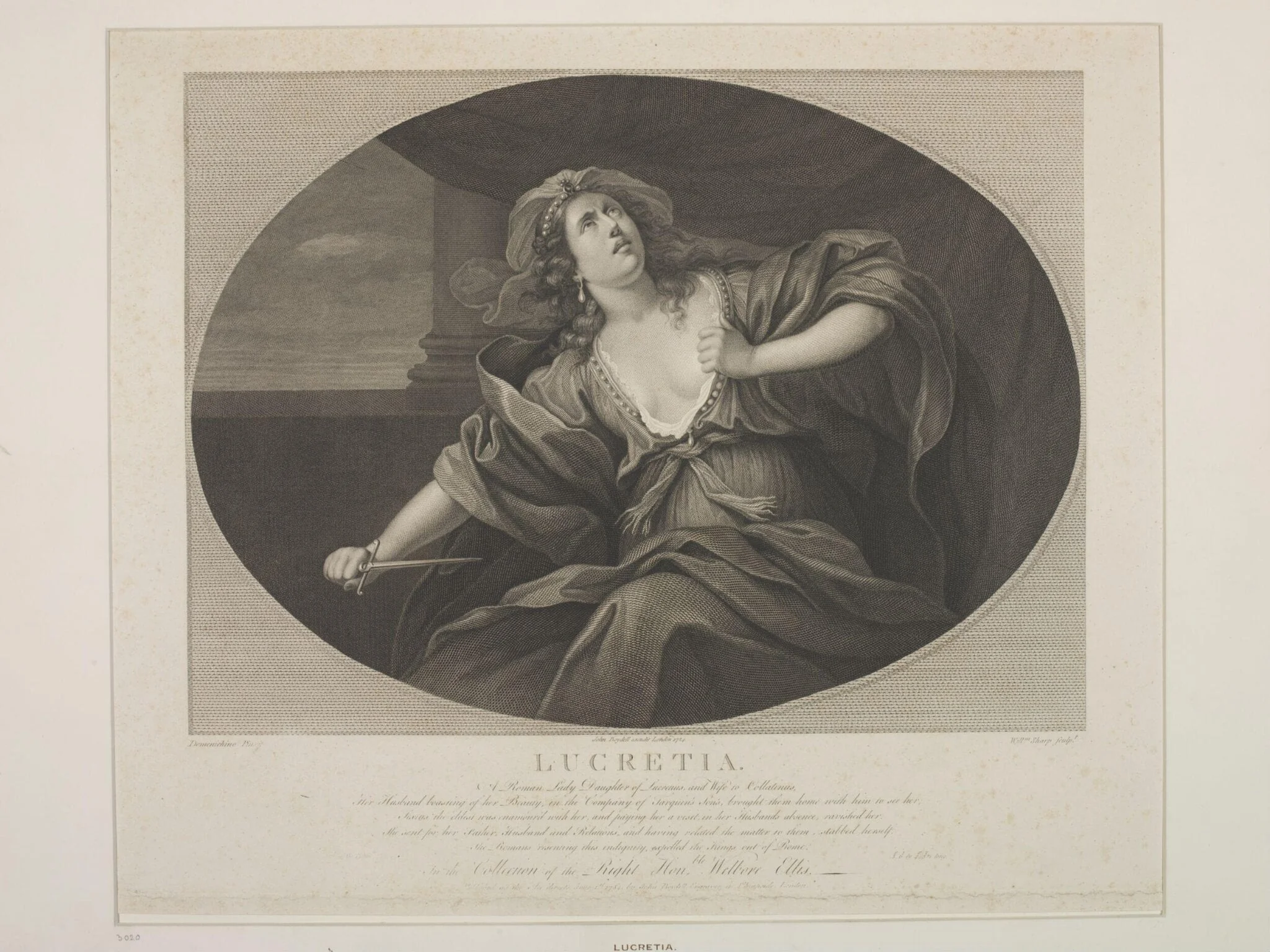 Lucretia, detail