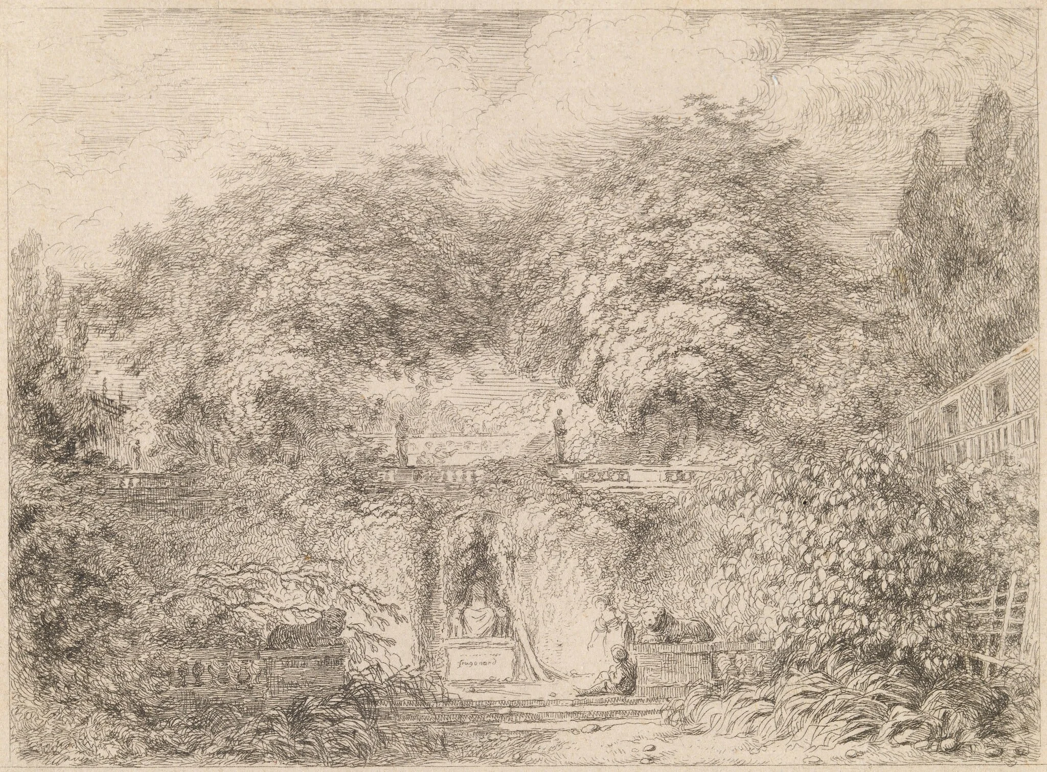 The Little Park (Le petite parc), detail