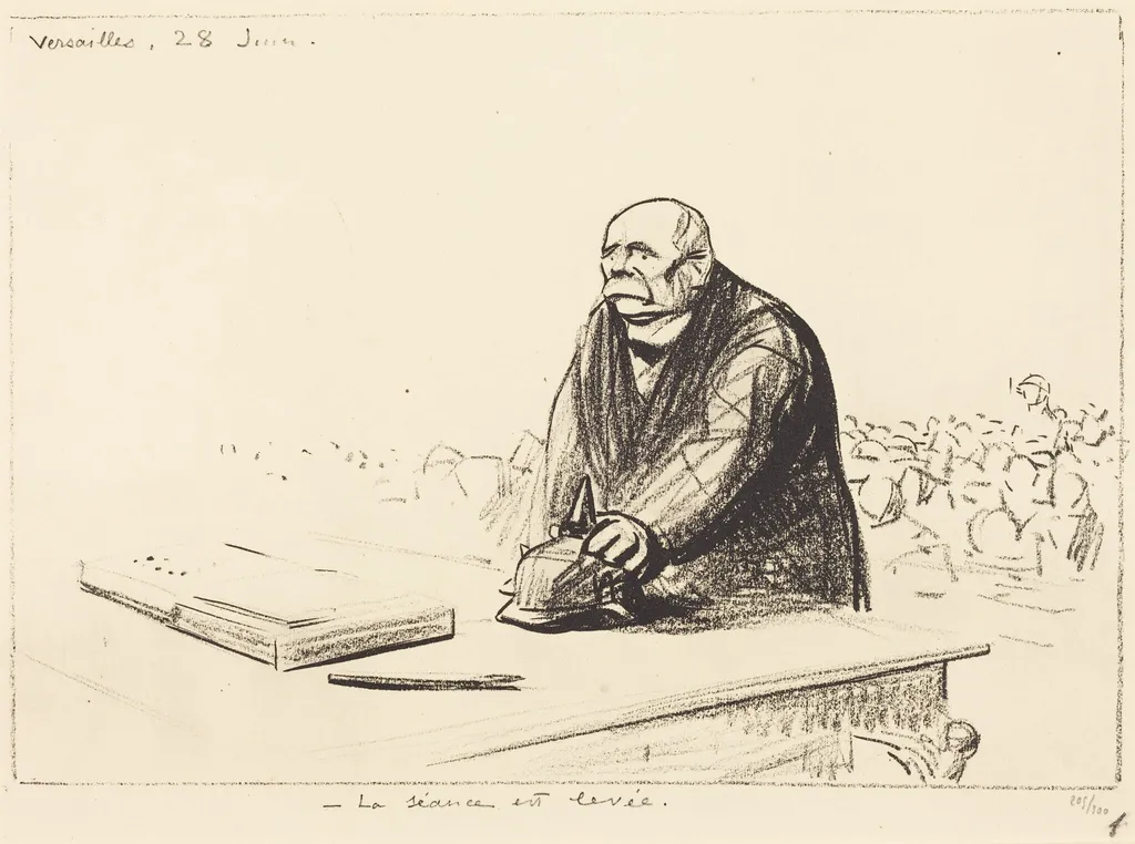 Versailles, 28 Juin, by Jean-Louis Forain, 1916