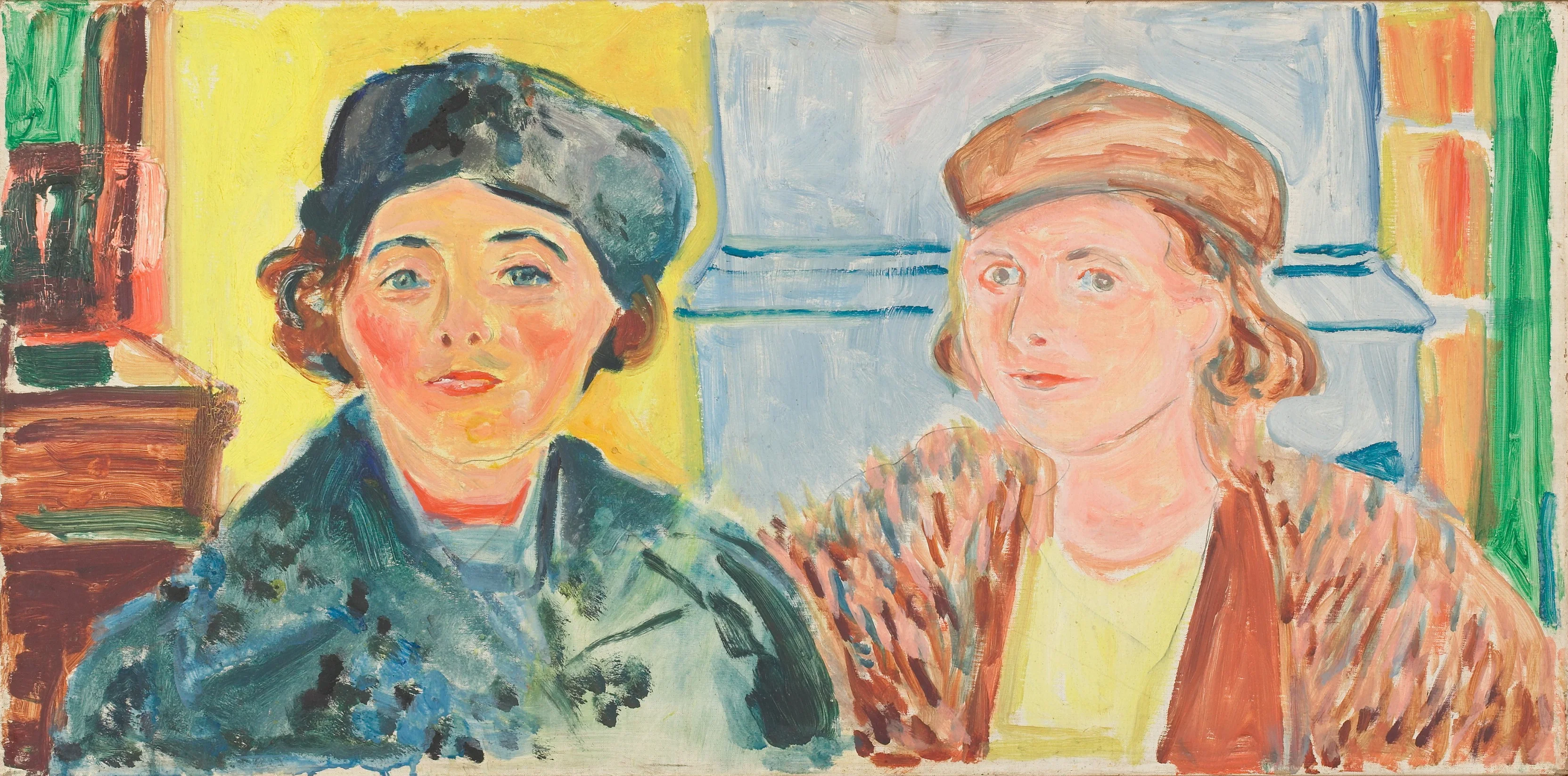 Ebba Ridderstad and Marika Pauli, detail