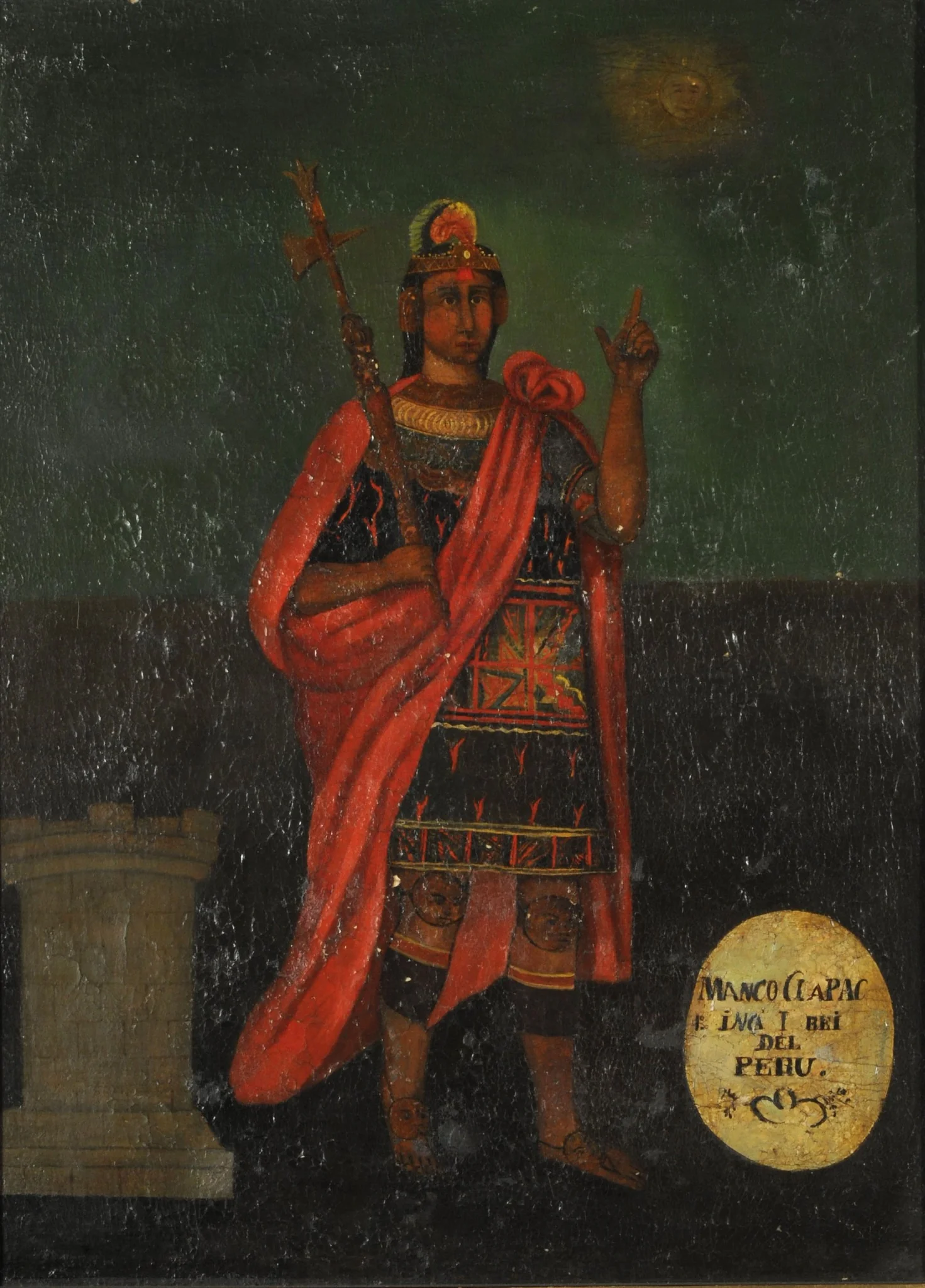 Manco Capac, detail