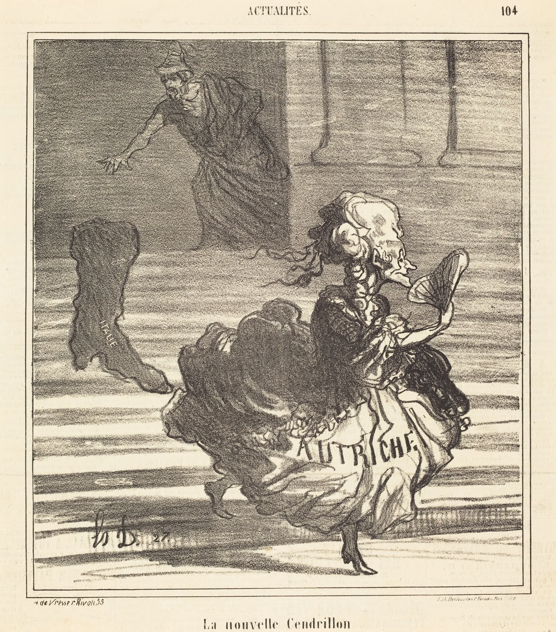 La Nouvelle Cendrillon, detail