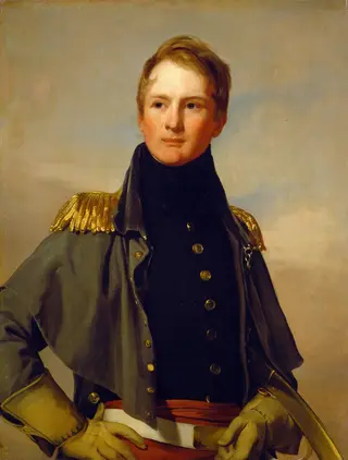Major Thomas Biddle, by Thomas Wilcocks Sully, oil, 1832