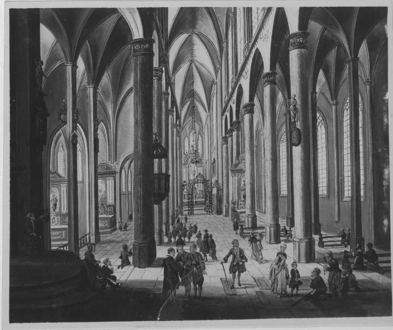 Kircheninneres, detail