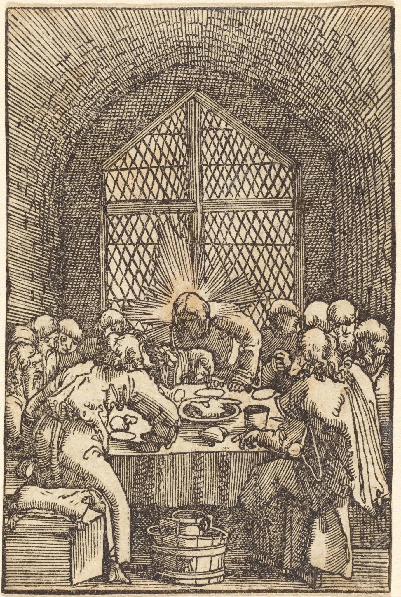 The Last Supper, detail