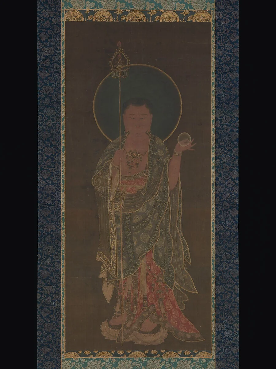 지장보살도 고려|地藏菩薩圖 高麗|Kshitigarbha, detail