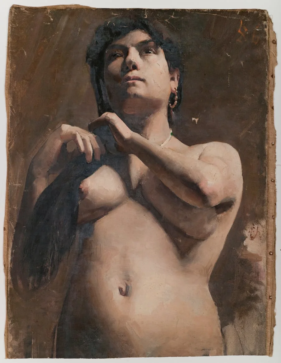 Alaston naismalli, detail