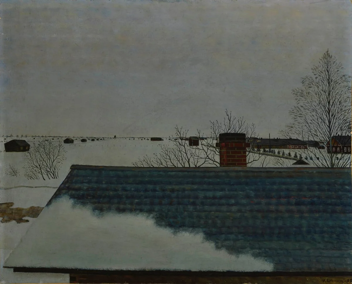 Saunan katto, detail