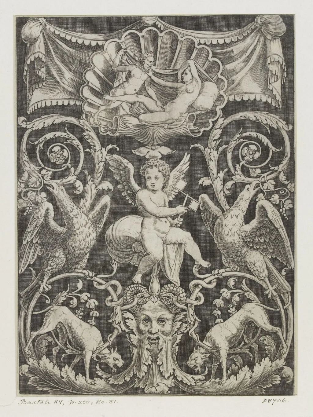 Untitled, by Perino del Vaga, 1542