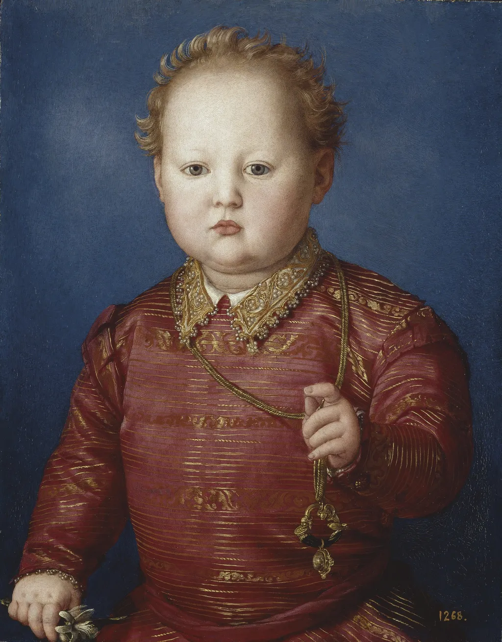 Garzia de' Medici, by Bronzino, oil, 1550