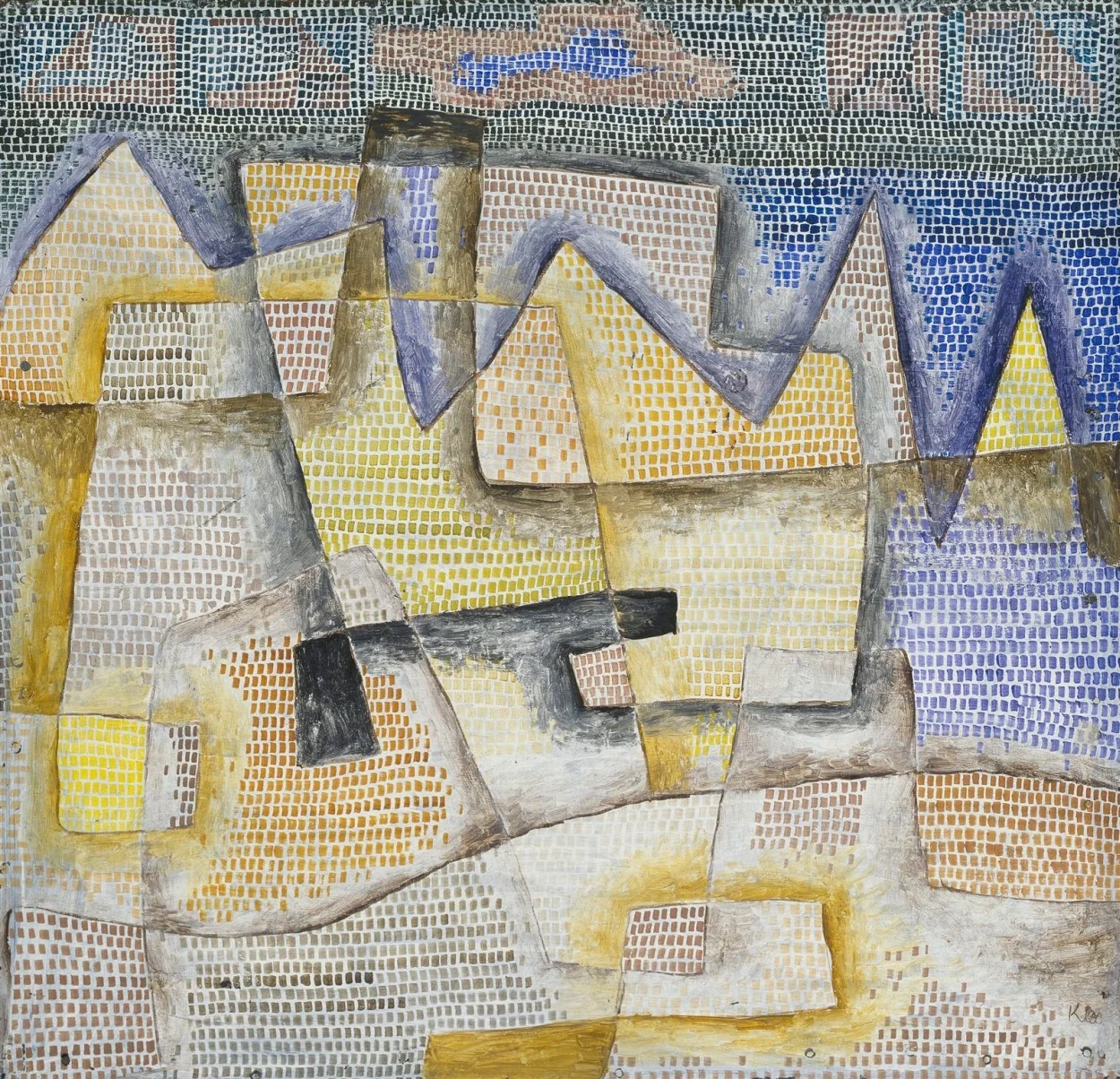 Felsige Küste, detail