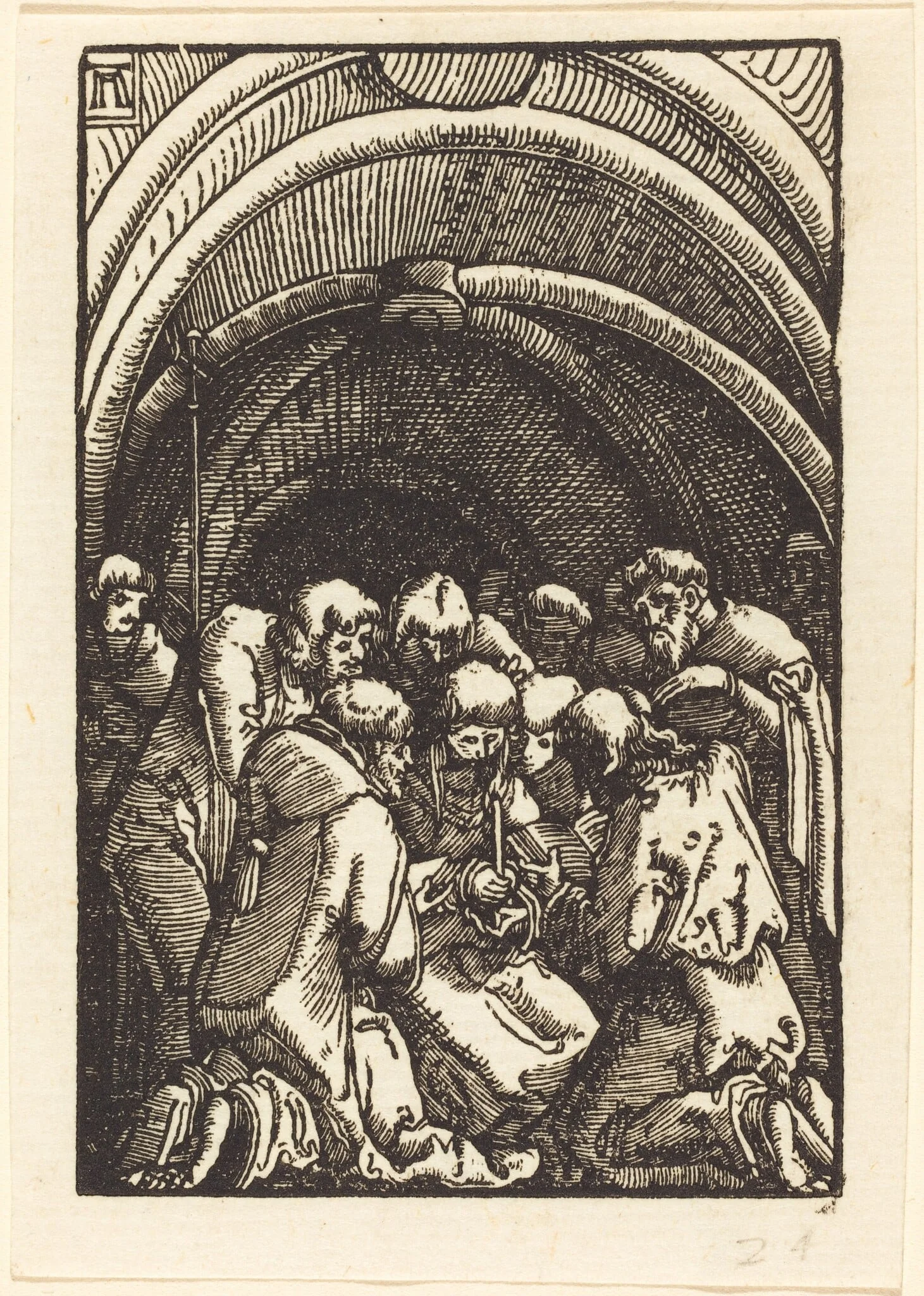 The Death of the Virgin, detail