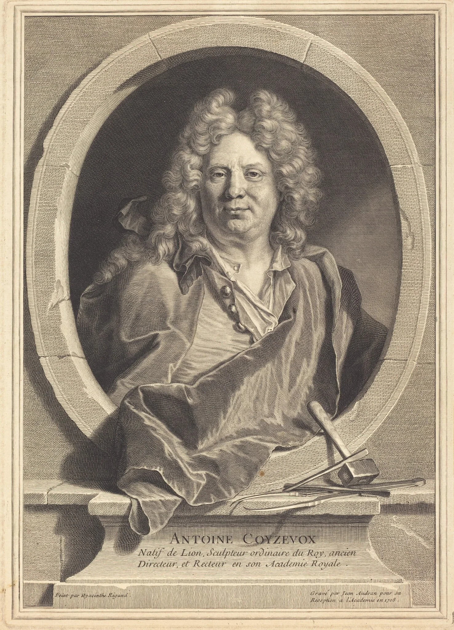 Antoine Coyzevox, detail