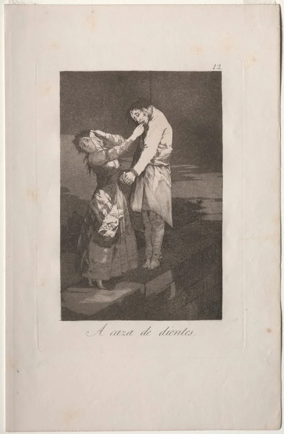 Out Hunting for Teeth, Plate 12, detail