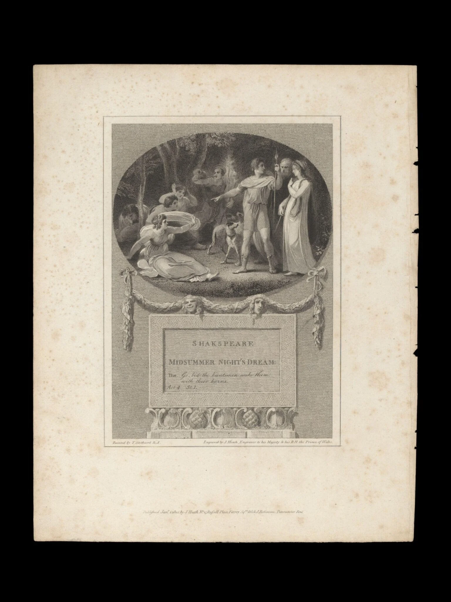 H Beard Print Collection, detail