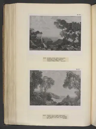 Moonlight : classic landscape, by Finch, watercolor, 1817