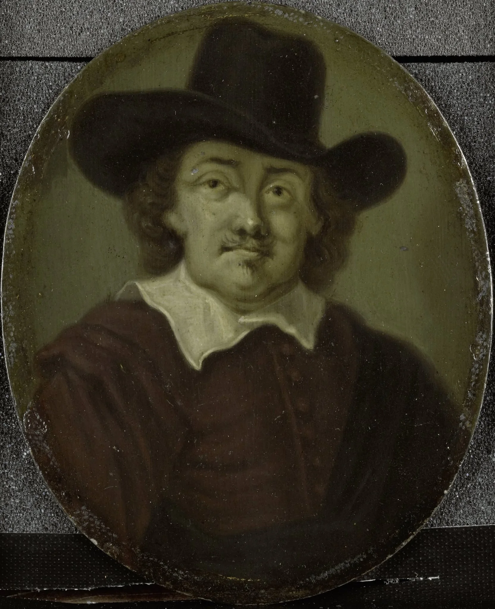 Portrait of Jeremias de Decker, Poet in Amsterdam, detail