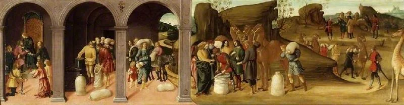 The Story of Joseph, II, detail