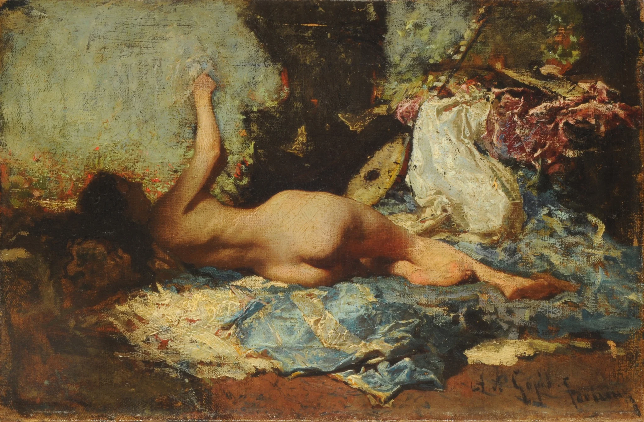 Odalisca, detail