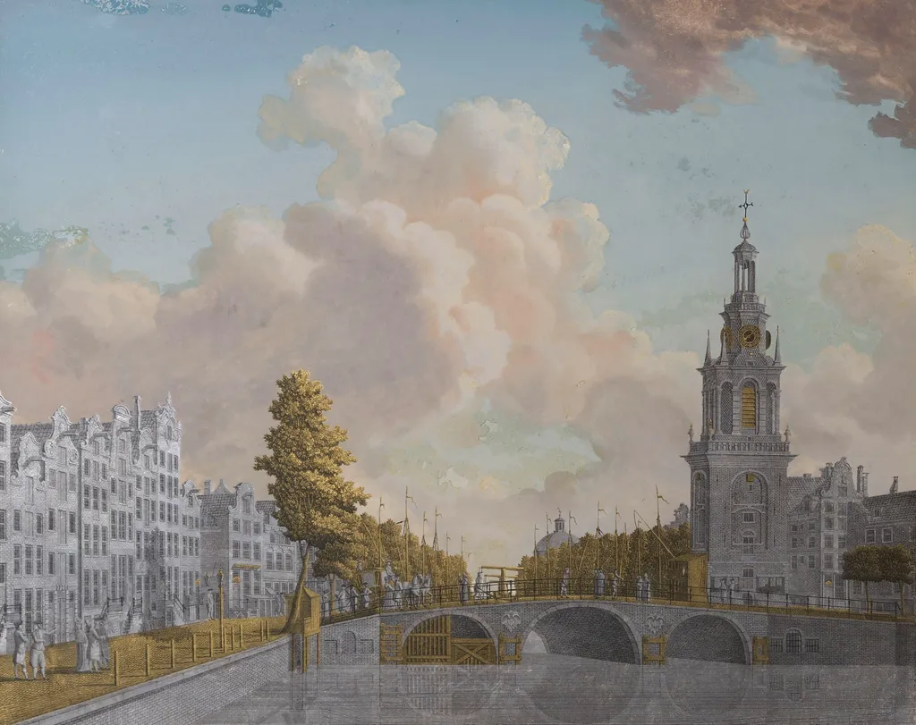 The Jan Roodenpoortstoren, Amsterdam, by Jonas Zeuner, unspecified, 1796