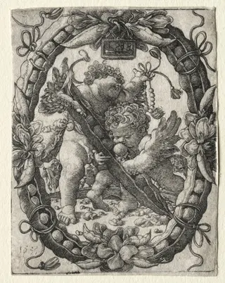 The Pea Pod, by Master H. L., 1533