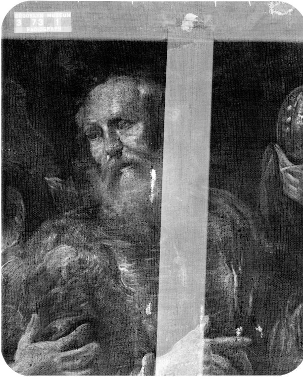 Lot and His Daughters, detail