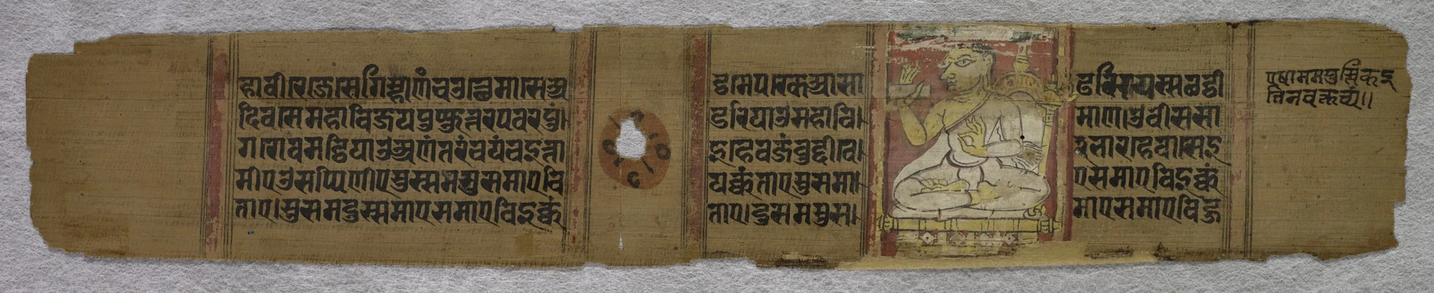 A Monk Preaching: Folio 2 (recto), from a Kalpa-sutra, detail