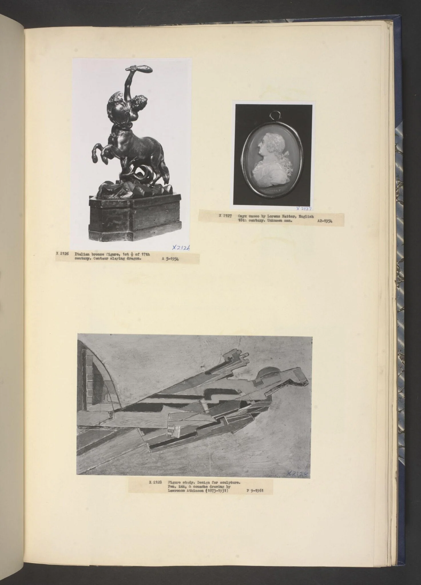 Figure study, design for sculpture, detail