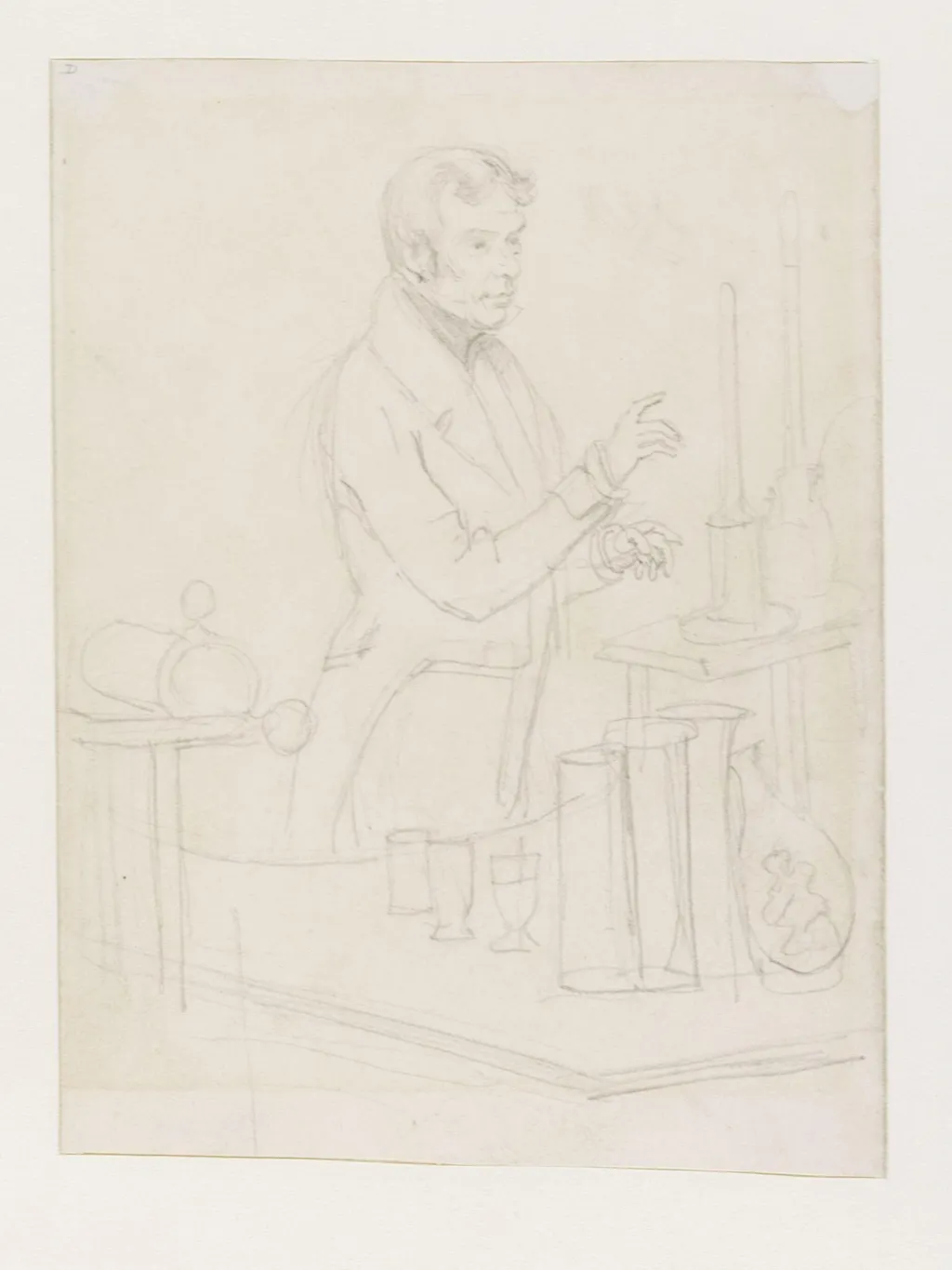 Michael Faraday, by Daniel Maclise, 1848