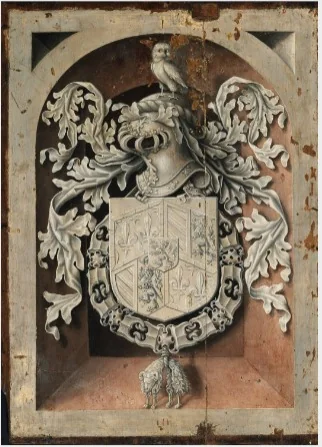The Arms of Philippe de Bourgogne, detail