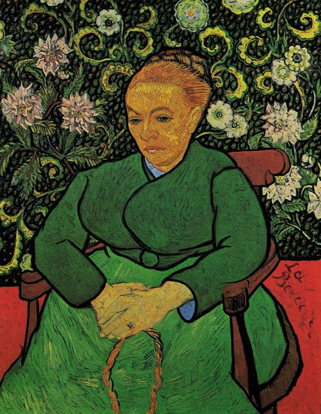 La Berceuse, by Vincent van Gogh, oil