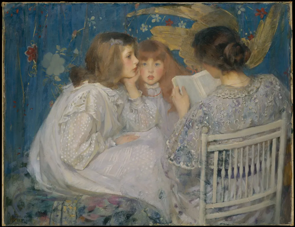 Jungle Tales (Contes de la Jungle), by James Jebusa Shannon, oil, 1898