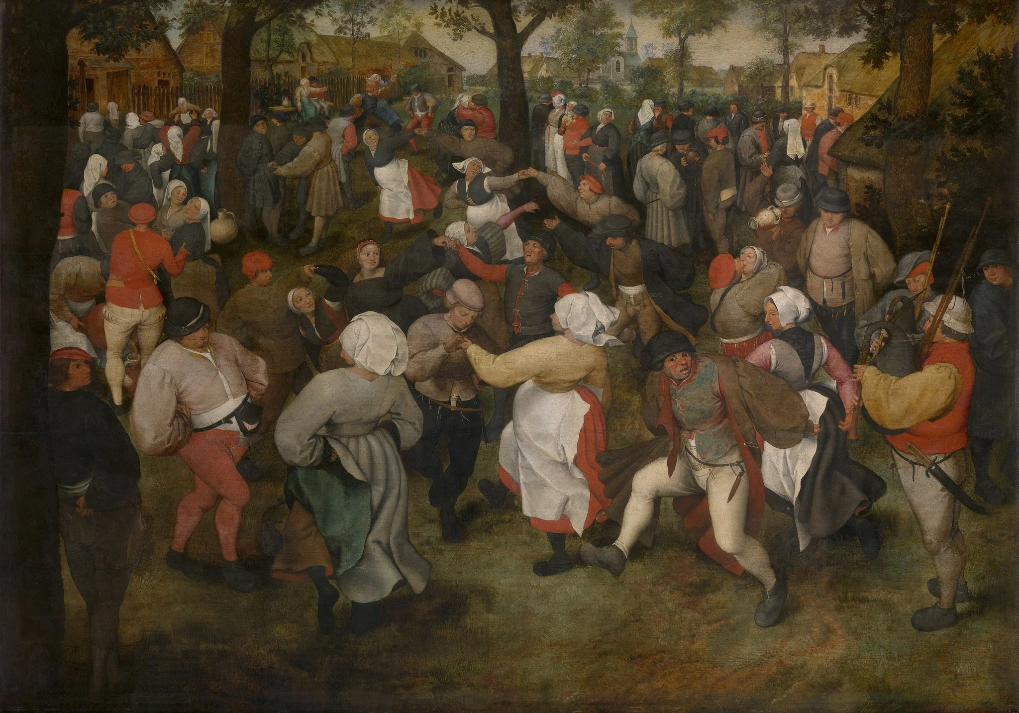 The Dance of the Bride, detail