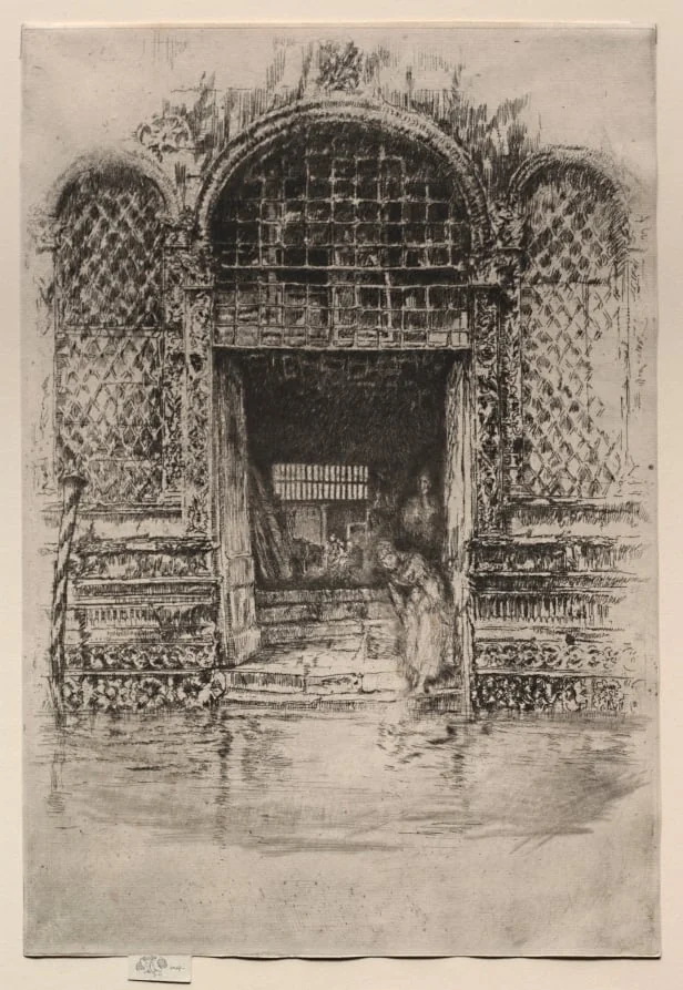 The Doorway, detail
