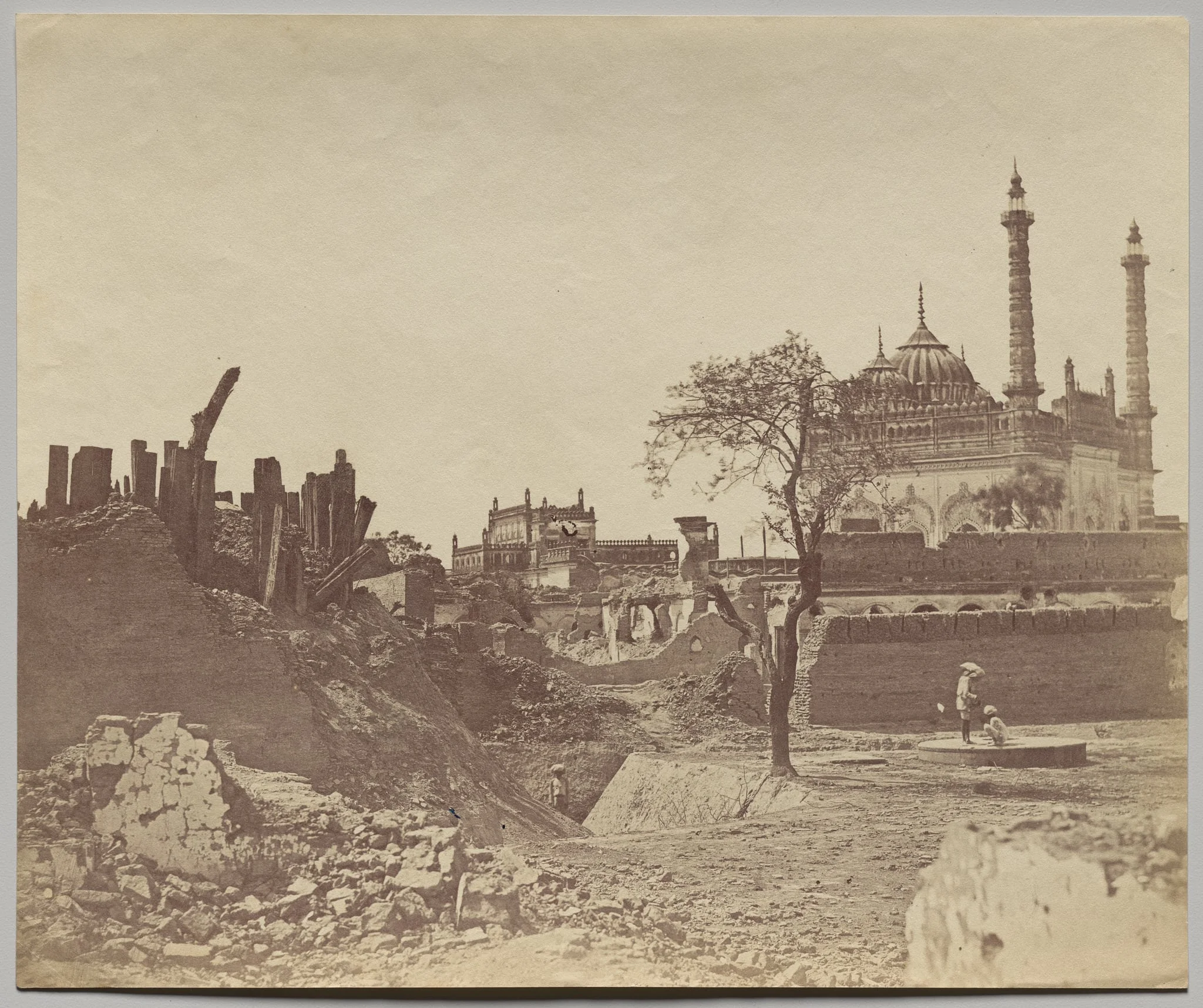 Battery Near the Begum Kotie, detail