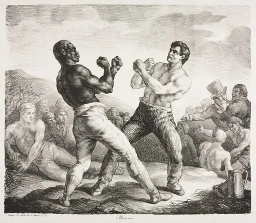 Boxers, by Théodore Géricault, 1818