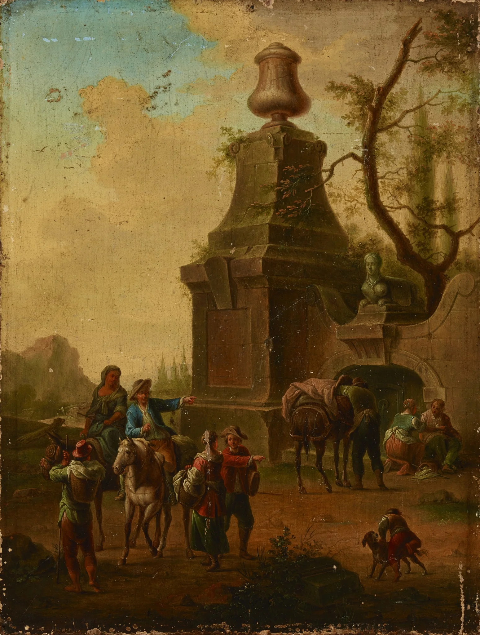 At the Source, detail