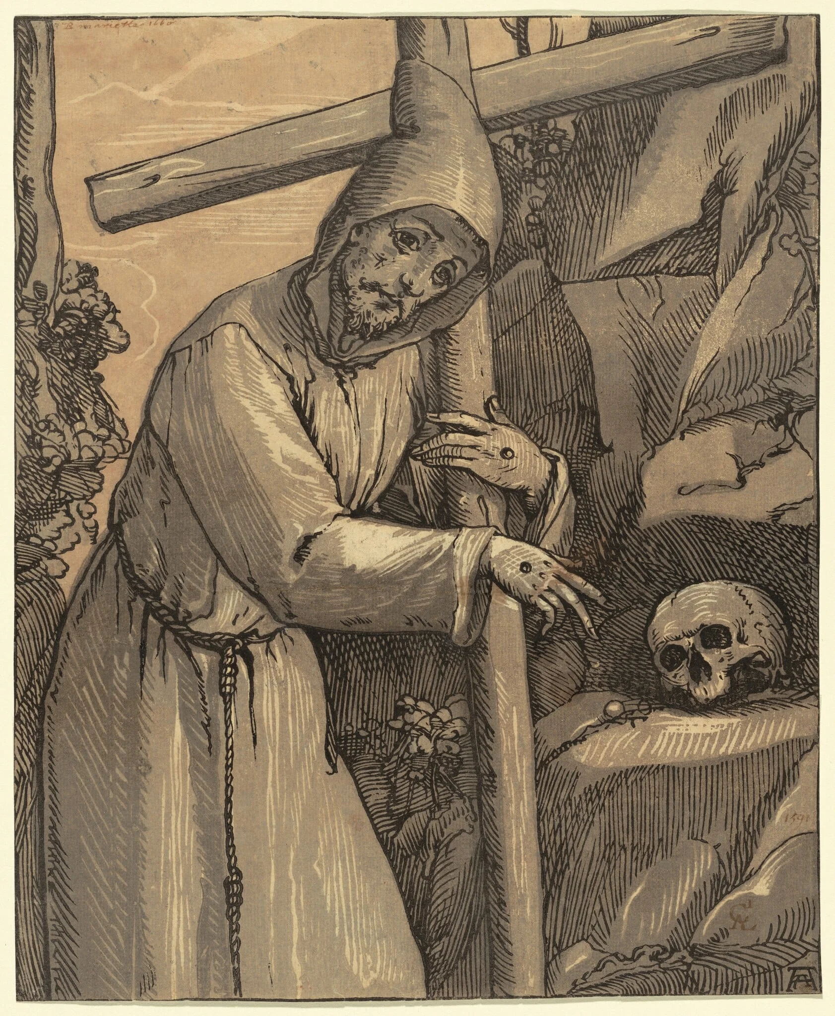 Saint Francis of Assisi, detail