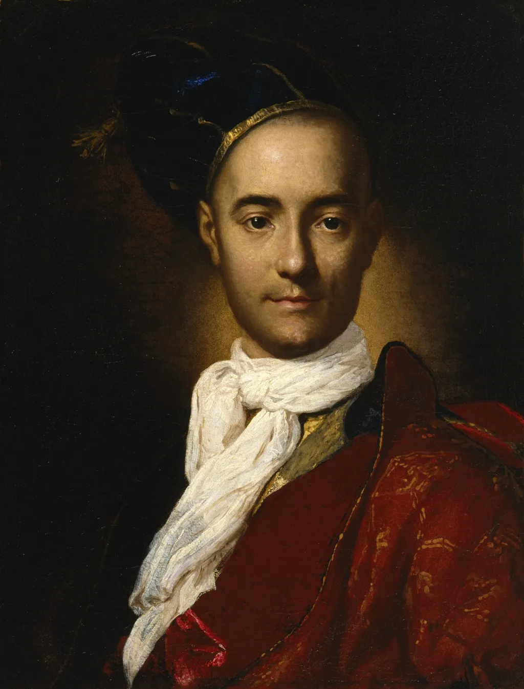 Portrait of a Young Nobleman, by Fra Galgario, oil, 1705