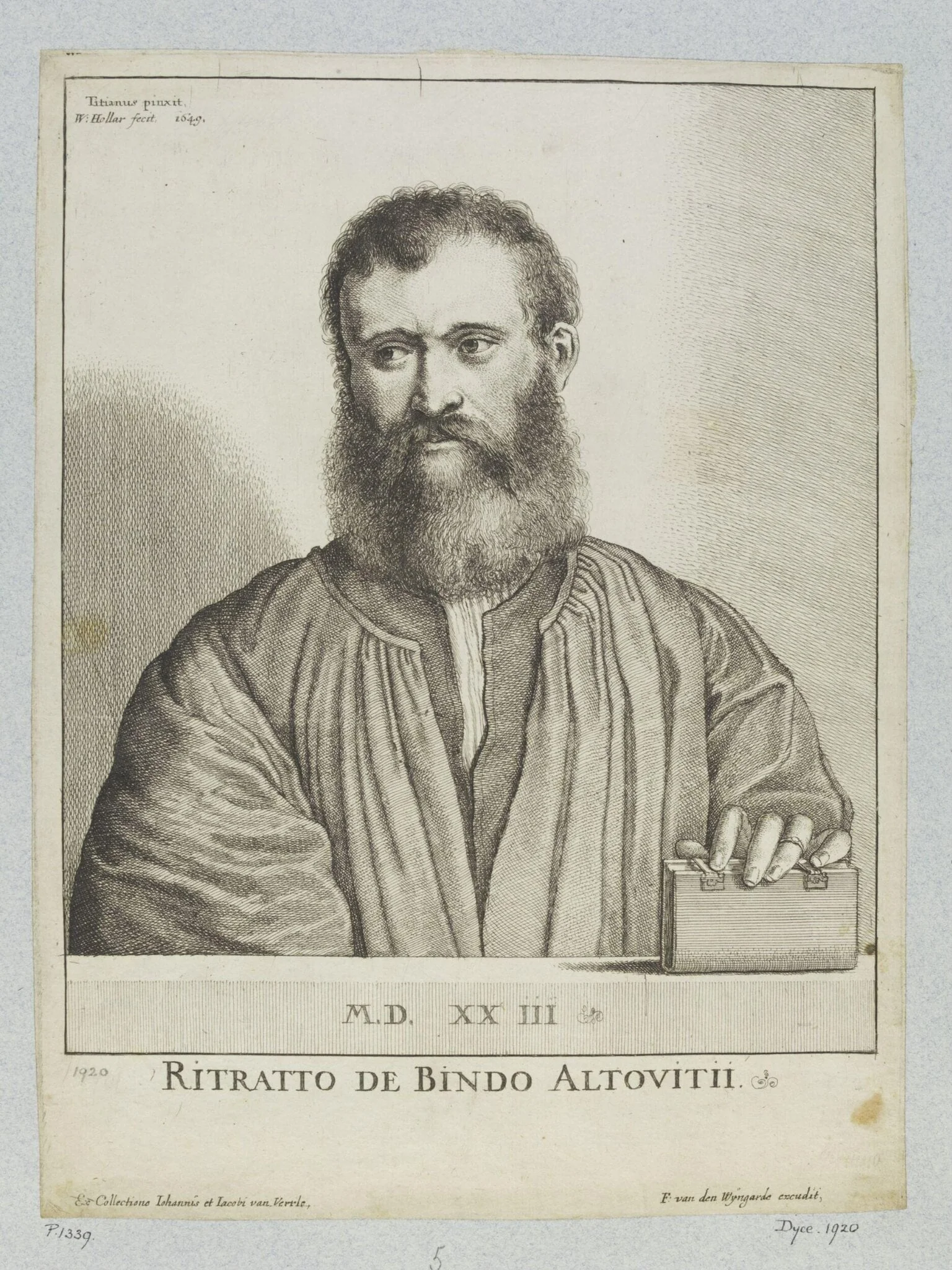 Portrait of Bindo Altoviti, detail