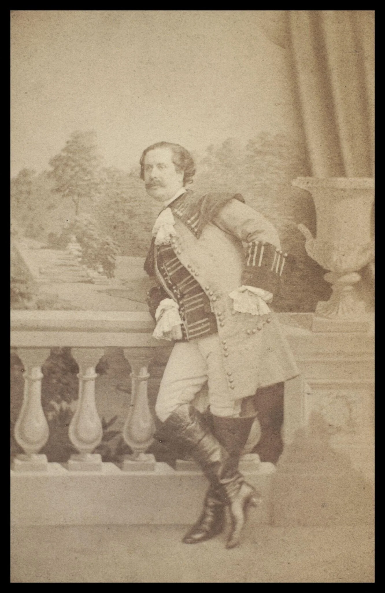 Guy Little Theatrical Photograph, detail