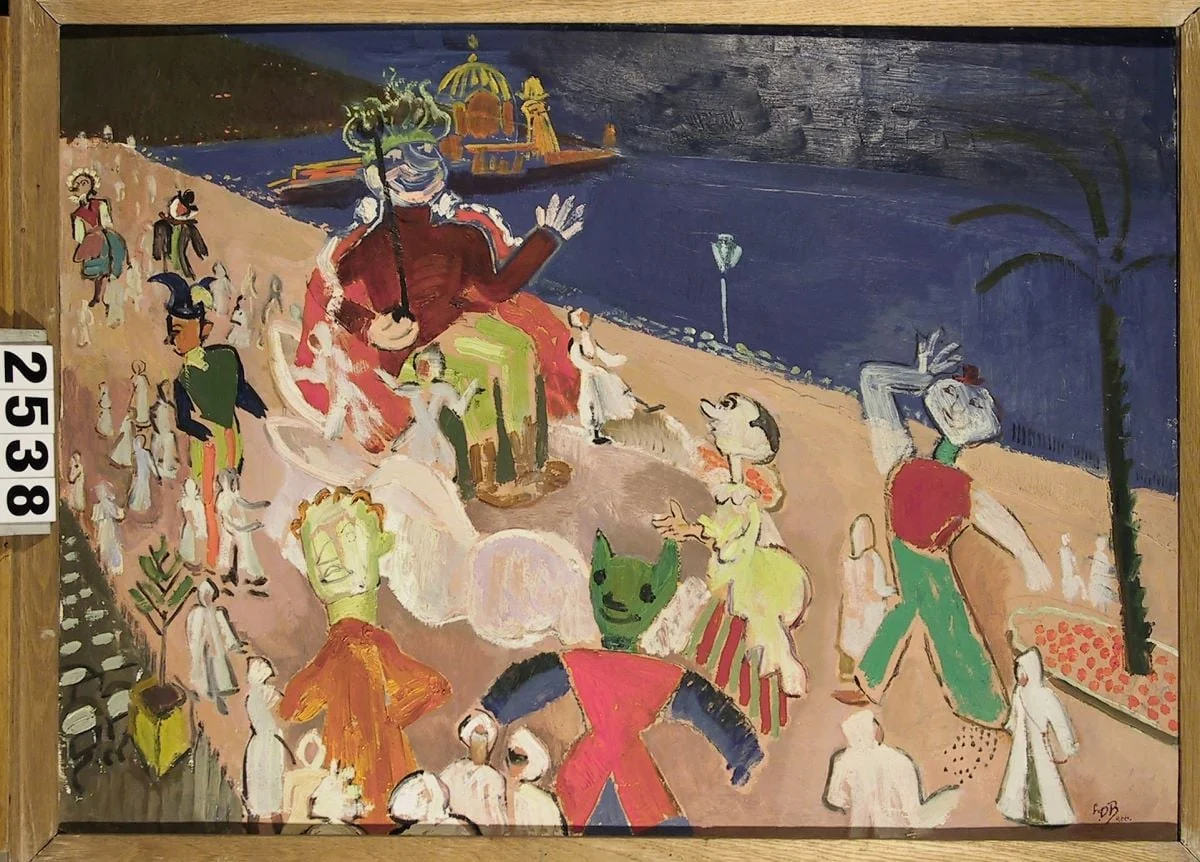 Carnaval la Nisa, detail
